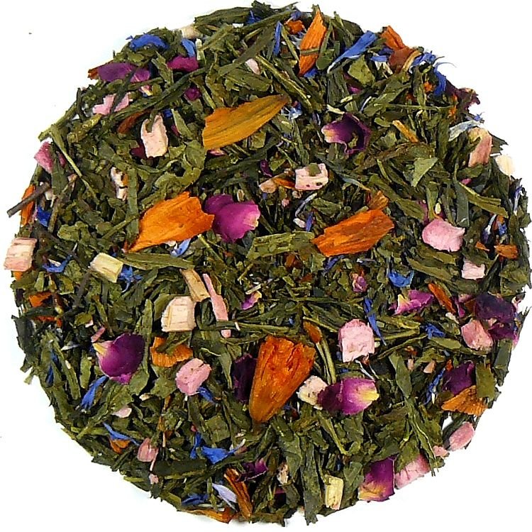 Herbata Zielona Sencha Rajski Ptak rabarbar 1kg