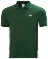 Koszulki męskie - Polo męskie Helly Hansen DRIFTLINE Polo - Jungle Green XL - miniaturka - grafika 1