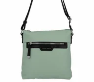 Torebki damskie - Uniwersalna Listonoszka Damska firmy David Jones Jasno Zielona - miniaturka - grafika 1