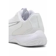 Odzież sportowa dziecięca - Młodzieżowe buty do piłki ręcznej Accelerate 4 PUMA White Silver Metallic - miniaturka - grafika 1