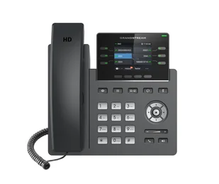 Grandstream Networks GRP2613W telefon VoIP Czarny 4 linii TFT GRP2613W - Telefonia VoIP - miniaturka - grafika 1