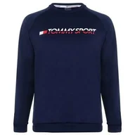 Bluzy męskie - Tommy Hilfiger bluza męska granatowa, Rozmiar XL - miniaturka - grafika 1