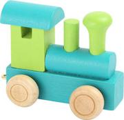 Wyposażenie pokoiku dziecięcego - Legler 10347 liter sznurka "lokomotywa" w kolorze zielonym/Petrol, wielokolorowy - miniaturka - grafika 1