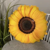 Poduszki dekoracyjne - Poduszka duży Słonecznik - miniaturka - grafika 1