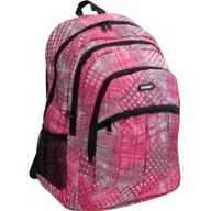 Plecaki szkolne i tornistry - Eurocom Plecak zaokrąglony różowy - miniaturka - grafika 1