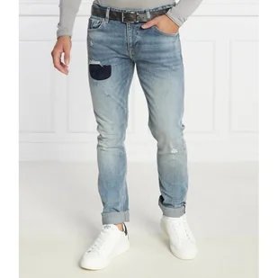 GUESS Jeansy MIAMI Skinny fit - Spodnie męskie - miniaturka - grafika 1