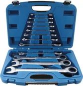 Klucze i nasadki - BGS Technic Klucze płasko oczk, 8-32 mm z grzechotką 13 szt. B.6542 - miniaturka - grafika 1