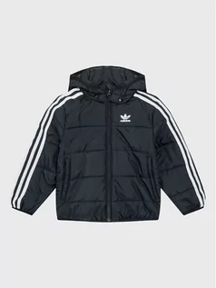 Kurtki i płaszcze dla chłopców - adidas Kurtka puchowa adicolor HK2960 Czarny Regular Fit - grafika 1