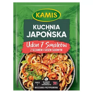 Kamis Kuchnia japońska Mieszanka przyprawowa udon 7 smaków z sezamem i sosem sojowym 15 g - Przyprawy i zioła sypkie - miniaturka - grafika 1