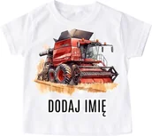 Koszulki dla chłopców - Koszulka z kombajnem dla dziecka - miniaturka - grafika 1