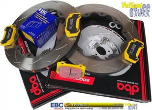 Tylne klocki EBC YellowStuff + tarcze hamulcowe DBA Chevrolet Corvette Z06 Grand Sport 2015-2019 J56 - Tarcze hamulcowe - miniaturka - grafika 2