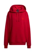 Bluzy damskie - Bluza damska Adidas x Ivy Park Ivp Hoodie bawełniana czerwona-S - miniaturka - grafika 1