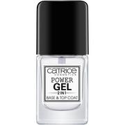 Catrice POWER GEL 2 IN 1 - BASE &amp; TOP COAT - Baza i lakier nawierzchniowy w jednym CATTBLWJE-01