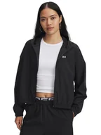 Kurtki i kamizelki sportowe damskie - Under Armour Kurtka sportowa w kolorze czarnym - miniaturka - grafika 1