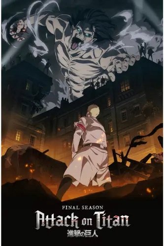 Plakat Anime Attack on Titan aot_003 A3 (custom)