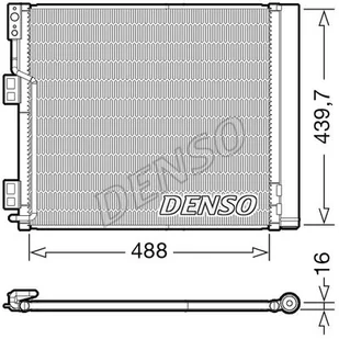 Skraplacz, klimatyzacja Denso DCN46028 - Akcesoria do klimatyzacji i ogrzewania - miniaturka - grafika 1