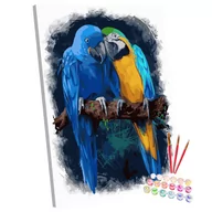 Malowanie po numerach - Zestaw Do Malowania Po Numerach, 40X50 Cm, Wtulone Ary - miniaturka - grafika 1