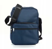 Akcesoria podróżnicze - Torba Męska Do Pracy Na Ramię Dwukomorowa Polska - miniaturka - grafika 1