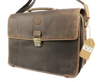 Torby na laptopy - Ekskluzywna Torba Męska Skórzana BETLEWSKI Skóra Naturalna Duża TBG-YM-206 - miniaturka - grafika 1