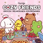 Poradniki hobbystyczne - Cozy Friends. Urocza i relaksująca kolorowanka - miniaturka - grafika 1