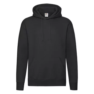 Bluza męska z kapturem Hooded Sweat Premium Fruit of the Loom - Czarny M - Bluzy męskie - miniaturka - grafika 1