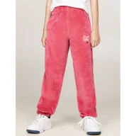 Spodnie sportowe damskie - Tommy Hilfiger Spodnie dresowe | Regular Fit - miniaturka - grafika 1