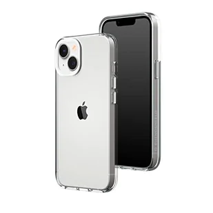 RHINOSHIELD Crystal Clear Case Compatible with [iPhone 14/13] | Advanced Yellowing Resistance, High Transparency, Protective and Customizable Clear Phone Case - White Camera Ring - Etui i futerały do telefonów - miniaturka - grafika 1