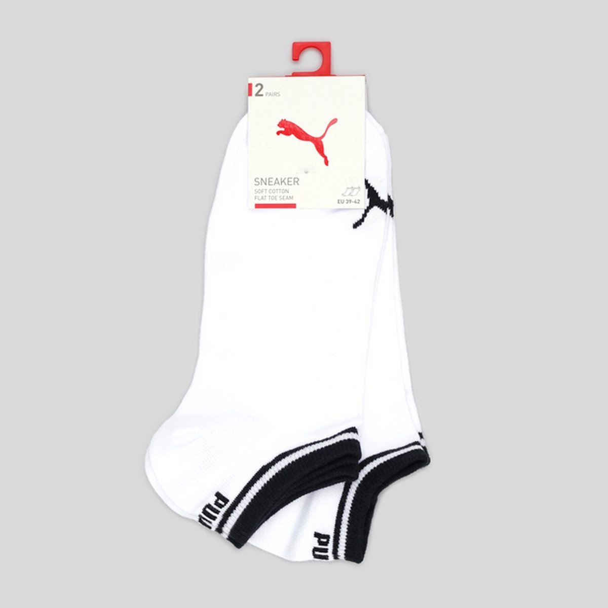 Puma Skarpety Heritage Sneaker 2-Pack 90794502 R 39-42