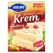 Dodatki do ciast w proszku - Gellwe Krem do tortów i ciast smak waniliowy 120 g - miniaturka - grafika 1