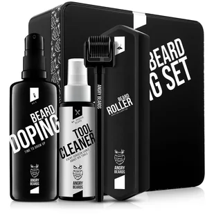 Angry Beards Dude's Cosmetics zestaw upominkowy do zarostu dla mężczyzn - Kosmetyki i akcesoria do pielęgnacji brody - miniaturka - grafika 1
