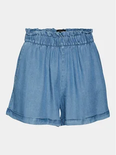 Vero Moda Szorty materiałowe Harper 10283731 Niebieski Regular Fit - Spodenki damskie - miniaturka - grafika 1
