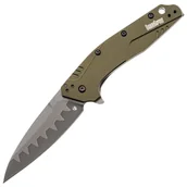 Noże - Nóż składany Kershaw Dividend Composite Blade Olive - miniaturka - grafika 1