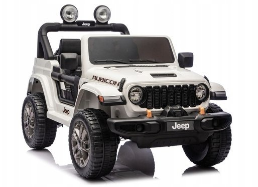 Lean Cars Pojazd Na Akumulator Jeep Rubicon 4x4 DK-JWR556 4x200W 24V Biały