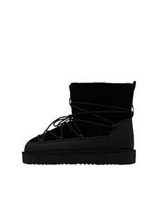 ESPRIT Przytulne damskie sztyblety, 001/BLACK, 36 EU, 001 Black, 36 EU - Botki damskie - miniaturka - grafika 1