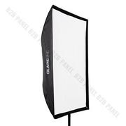 GlareOne Softbox prostokątny GlareOne Parasolkowy 80x120cm z dyfuzorem do lamp reporterskich 11443-uniw