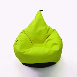 Pufa Worek Dla Dzieci Tipi Limonkowa - Fotele i pufy dla dzieci - miniaturka - grafika 1