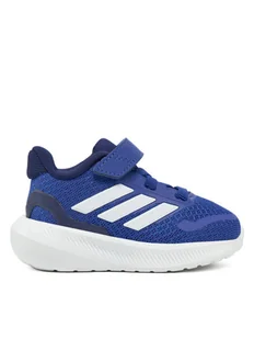adidas Sneakersy Runfalcon 5 Shoes Kids JP5154 Granatowy - Buty dla dziewczynek - miniaturka - grafika 1