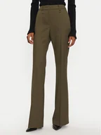 Spodnie damskie - JOOP! Spodnie materiałowe 58 JW241P165 30043405 Zielony Slim Fit - miniaturka - grafika 1