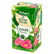 Herbata - Herbapol Herbapol Zielnik Polski Suplement diety herbatka ziołowa czystek 40 g (20 x 2 g) - miniaturka - grafika 1