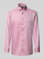 Koszule męskie - Koszula biznesowa o kroju slim fit z czystej bawełny - miniaturka - grafika 1