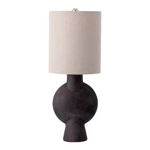 Brązowo-beżowa lampa stołowa Sergio − Bloomingville - Noże stołowe - miniaturka - grafika 1