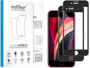 Etui i futerały do telefonów - 2 szt. | moVear flexible 3D PRO - Pancerne szkło hybrydowe do Apple iPhone SE (2022 / 2020) / 8 / 7 (4.7") na Cały Ekran | Premium, fullGlue, 8H+ - miniaturka - grafika 1