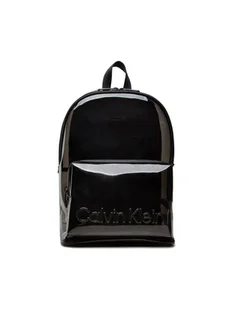 Calvin Klein Plecak Ck Clear Campus Bp K50K508751 Czarny - Plecaki - miniaturka - grafika 1