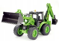 Zabawki zdalnie sterowane - Koparka-ładowarka Rc Huina 1579 Pojazd Budowlany Zdalnie Sterowany Zabawka - miniaturka - grafika 1