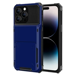 Etui König Design kompatybilne z Apple iPhone 15 Pro Max plastikowe, miękkie etui na telefon - Niebieskie etui na telefon komórkowy - Etui i futerały do telefonów - miniaturka - grafika 1