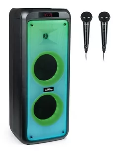 Bigben X-Large - PARTYBTHPXL Bezprzewodowy głośnik Bluetooth z efektami świetlnymi + mikrofony - Głośniki przenośne - miniaturka - grafika 1