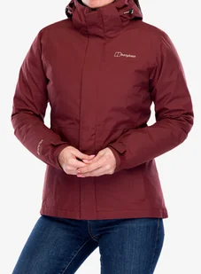 Kurtka 3w1 damska Berghaus Hillwalker 2.0 Gemini HL 3in1 Jacket - garnet - Kurtki damskie - miniaturka - grafika 1