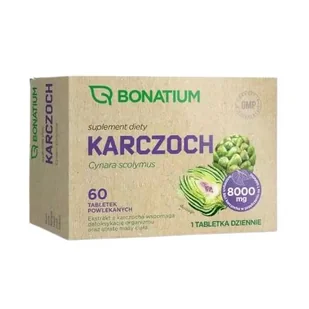 Bonatium Karczoch, 60 tabletek powlekanych - Układ pokarmowy - miniaturka - grafika 1