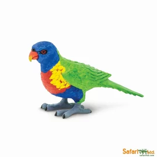Safari Ltd 150229 Papuga tęczowa - Figurki dla dzieci - miniaturka - grafika 1