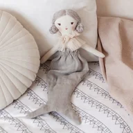 Lalki dla dziewczynek - EKOLOGICZNA PRZYTULANKA SYRENA DANIELLE - miniaturka - grafika 1